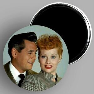I love lucy magnet lucille ball photo retro TV collectibles